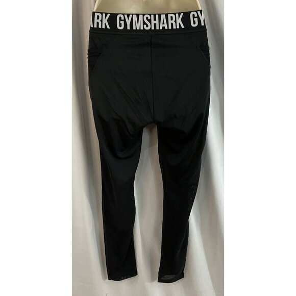 New GymShark Women’s Medium Black Leggings - Picture 2 of 4